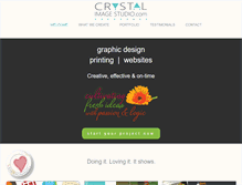 Tablet Screenshot of crystalimagestudio.com